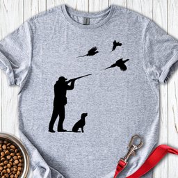 Labrador Pheasant Hunting T Shirt Gift For Dog Lover