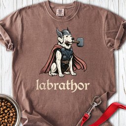 Labrathor Premium Tee Gift For Dog Lover