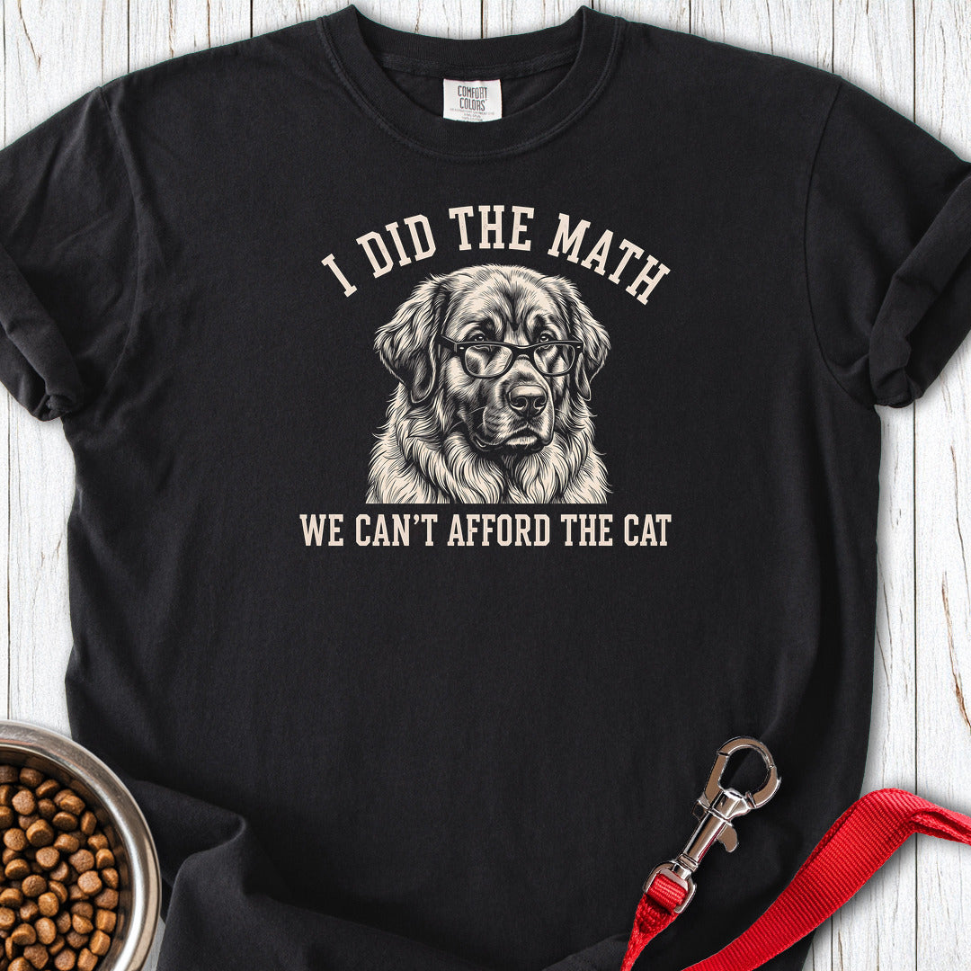 Leonberger I Did The Math Premium Tee Gift For Dog Lover