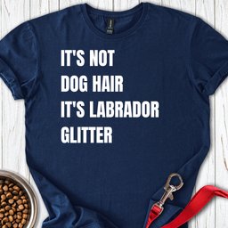 Labrador Glitter T Shirt Gift For Dog Lover