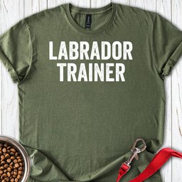 Labrador Trainer T Shirt Gift For Dog Lover