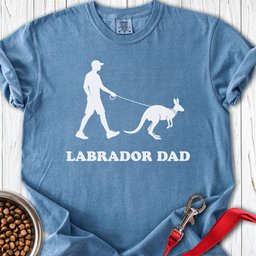 Labrador Dad Premium Tee Gift For Dad