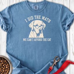 Labrador Retriever Ban The Cat Premium Tee Gift For Cat Lover