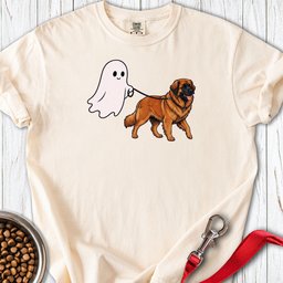 Leonberger Ghost Walk Premium Tee Gift For Dog Lover
