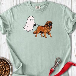 Leonberger Ghost Walk Premium Tee Gift For Dog Lover