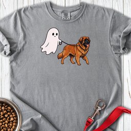 Leonberger Ghost Walk Premium Tee Gift For Dog Lover