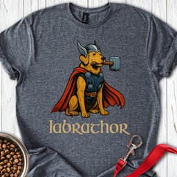 Labrathor T Shirt Gift For Dog Lover