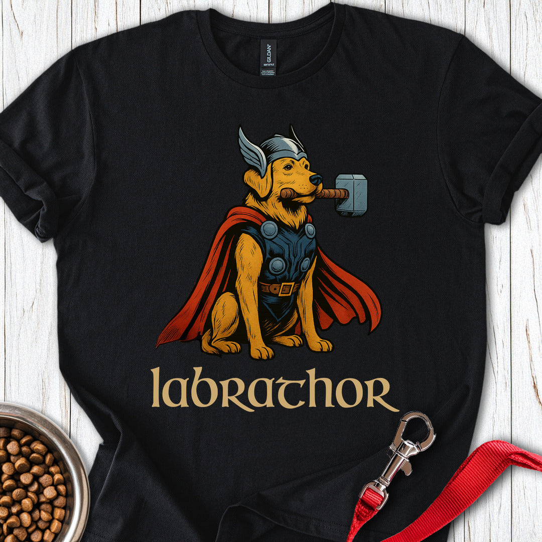 Labrathor T Shirt Gift For Dog Lover