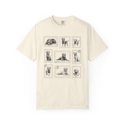 Labrador Stamps Premium Tee Gift For Dog Lover