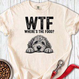 Lagotto Wheres The Food Premium Tee Gift For Dog Lover