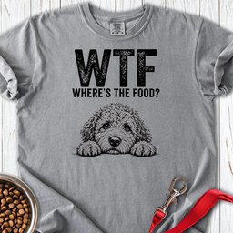 Lagotto Wheres The Food Premium Tee Gift For Dog Lover