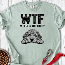 Lagotto Wheres The Food Premium Tee Gift For Dog Lover