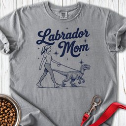 Labrador Mom Premium Tee Gift For Mom