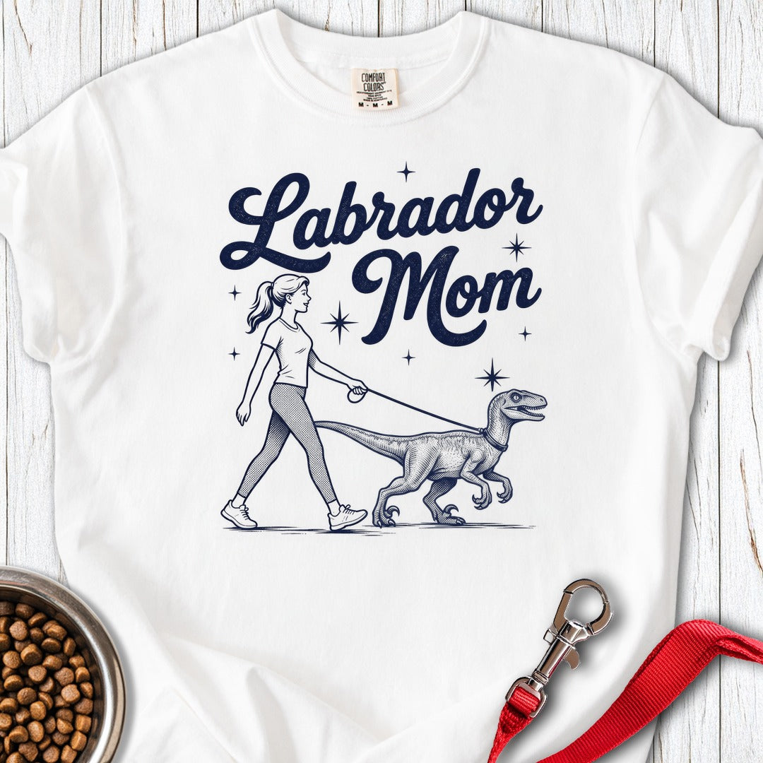 Labrador Mom Premium Tee Gift For Mom