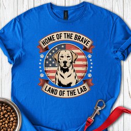 Land Of The Lab T Shirt Gift For Dog Lover