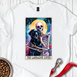 Labrador Tarot Card T Shirt Gift For Dog Lover