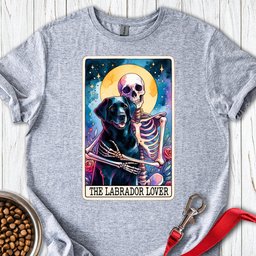 Labrador Tarot Card T Shirt Gift For Dog Lover