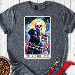Labrador Tarot Card T Shirt Gift For Dog Lover