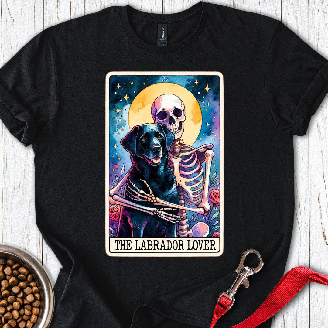 Labrador Tarot Card T Shirt Gift For Dog Lover