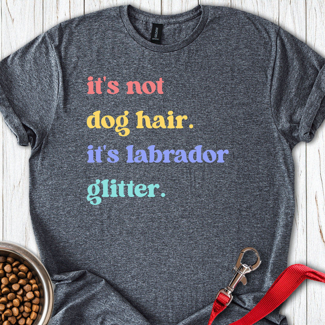 Labrador Glitter T Shirt Gift For Dog Lover