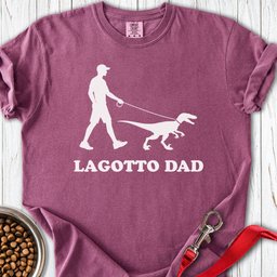 Lagotto Dad Premium Tee Gift For Dad