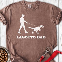 Lagotto Dad Premium Tee Gift For Dad