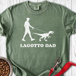 Lagotto Dad Premium Tee Gift For Dad