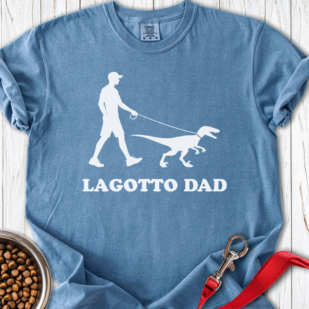 Lagotto Dad Premium Tee Gift For Dad
