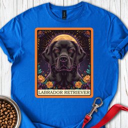 Labrador Tarot Card T Shirt Gift For Dog Lover