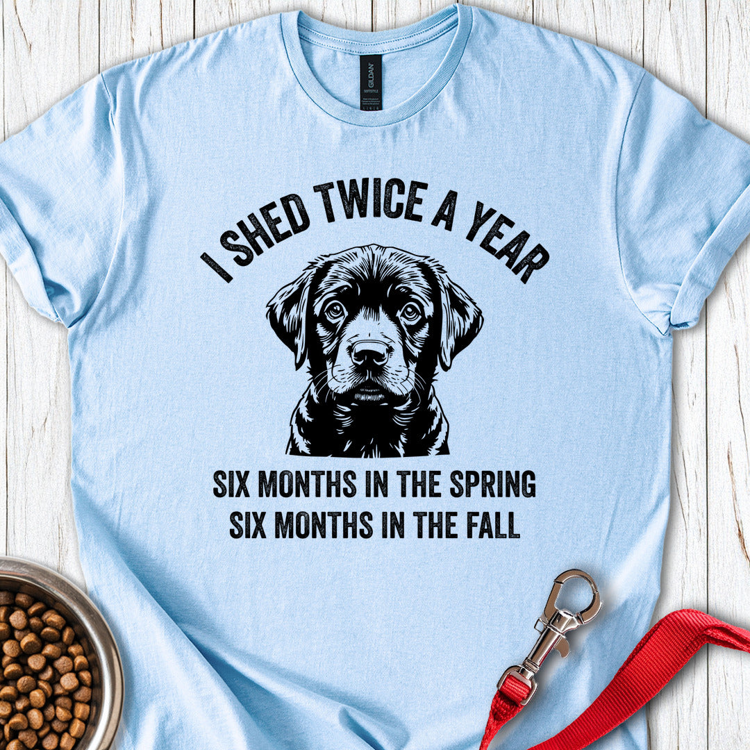 Labrador Shed Funny T Shirt Gift For Dog Lover