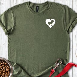Labrador Puppy Heart T Shirt Gift For Dog Lover
