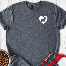 Labrador Puppy Heart T Shirt Gift For Dog Lover