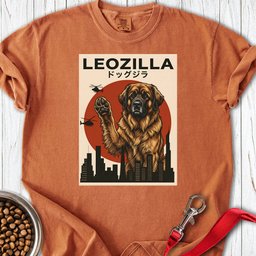 Leonberger Leozilla Premium Tee Gift For Dog Lover