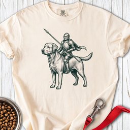 Labrador Knight Premium Tee Gift For Dog Lover