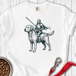 Labrador Knight Premium Tee Gift For Dog Lover