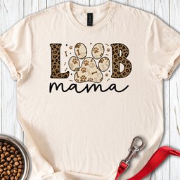 Labrador Mama T Shirt Gift For Mom