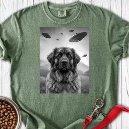 Leonberger Ufo Premium Tee Gift For Dog Lover