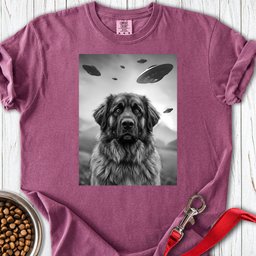 Leonberger Ufo Premium Tee Gift For Dog Lover