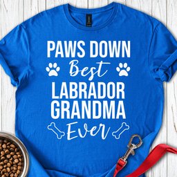 Labrador Grandma T Shirt Gift For Grandma