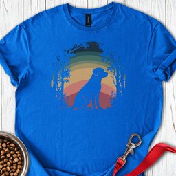 Labrador Nature T Shirt Gift For Dog Lover