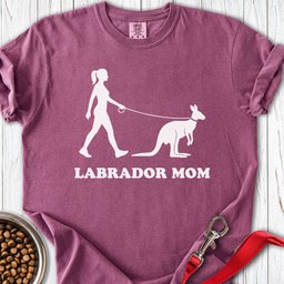 Labrador Mom Premium Tee Gift For Mom