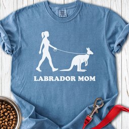 Labrador Mom Premium Tee Gift For Mom