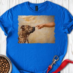 Pitbull Brindle Creation T Shirt Gift For Dog Lover