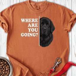 Newfoundland Where Are You Going Premium Tee Gift For Dog Lover