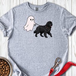 Newfoundland Ghost Halloween T Shirt Gift For Dog Lover