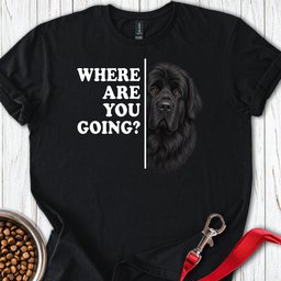 Newfoundland Where Are You Going T Shirt Gift For Dog Lover