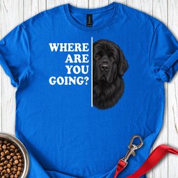 Newfoundland Where Are You Going T Shirt Gift For Dog Lover