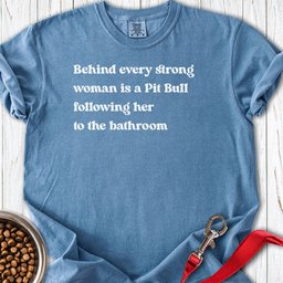 Pit Bull Strong Woman Premium Tee Gift For Women
