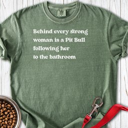 Pit Bull Strong Woman Premium Tee Gift For Women