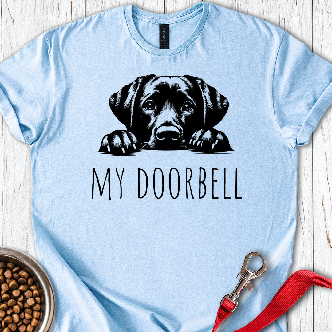 My Doorbell Labrador T Shirt Gift For Dog Lover